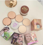 Pack Of 01 - 5 in 1 | Multi-Shade Face Powder Palette with Mirror | Compact Makeup Kit for All Skin Tones | Natural Finish &amp; Easy Blending