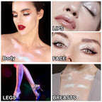 Multipurpose Glitter Shimmer Highlighter Powder – 10g for Face, Eyes &amp; Body