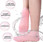 01 Pair Silicone Jelly Socks Gel Moisturizing Socks Foot Care Protector