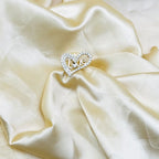 1 Piece Imported Radiant Love Heart Crystal Ring - Shimmer with Elegance | Luxurious Design Ring | Adjustable Ring | Ring For Girls &amp; Women