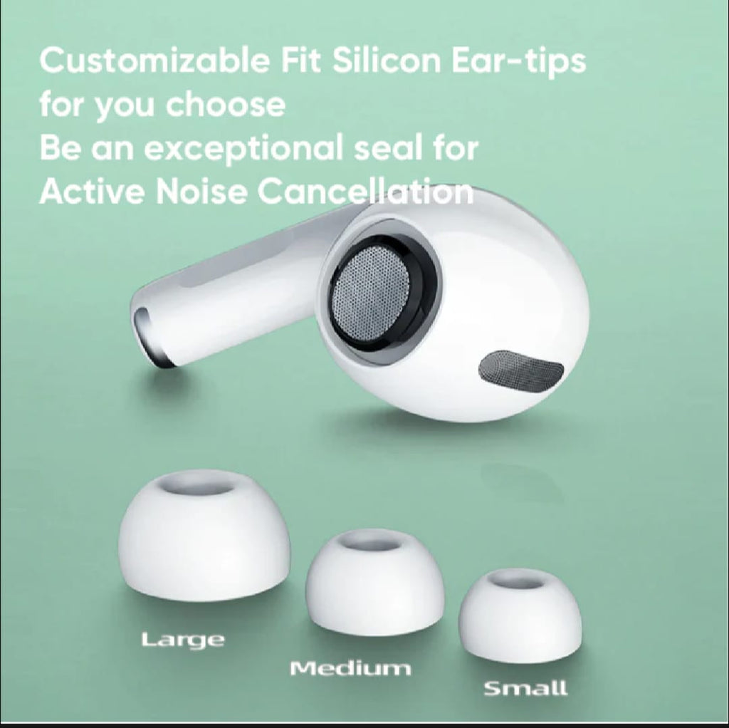 JOYROOM Pro 2 Airpods – Wireless Bluetooth Earbuds with ANC, Premium Sound, Silicone Case – Pro 2 Earbuds for iOS &amp; Android