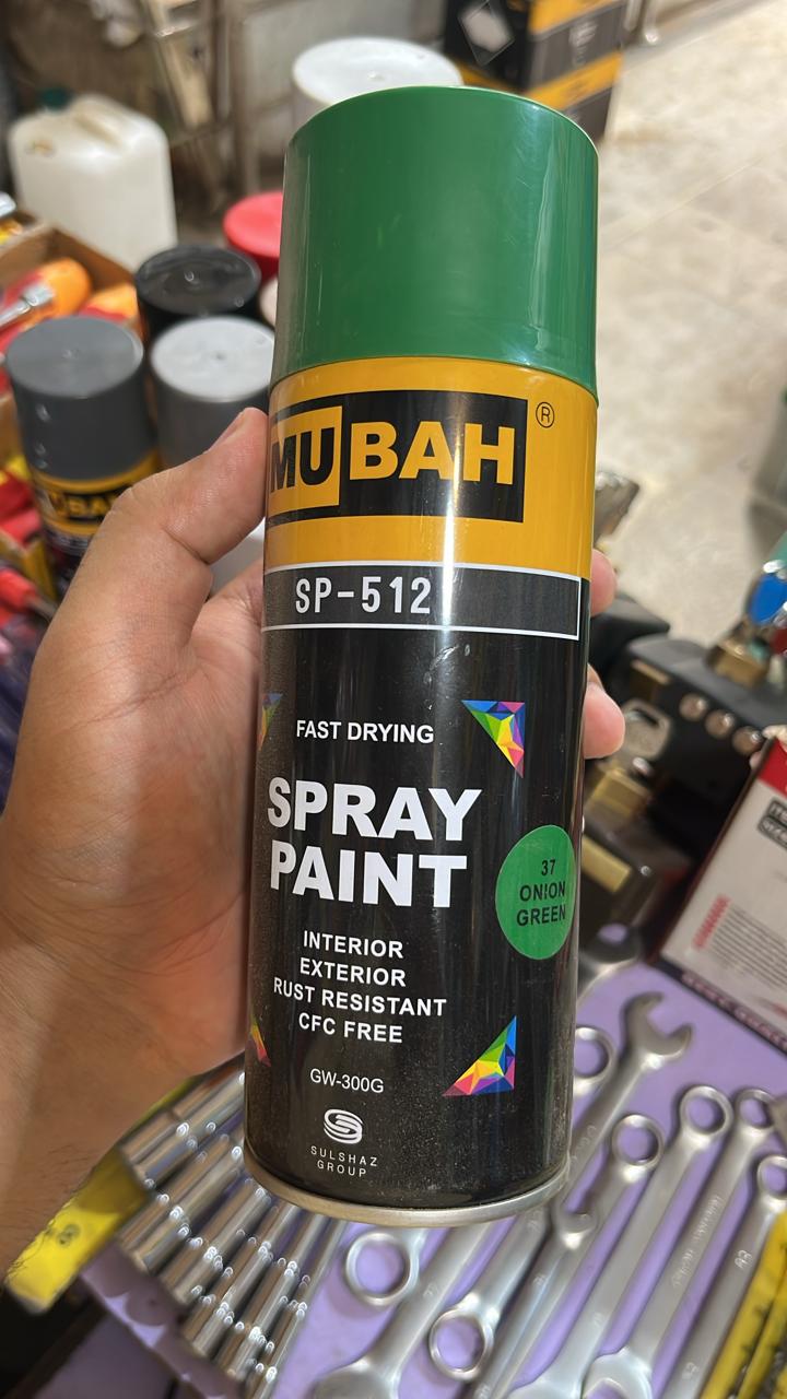 MUBAH Color Spray 300g – Quick-Dry, Fade-Resistant, Smooth Finish Color Spray for Vibrant Results