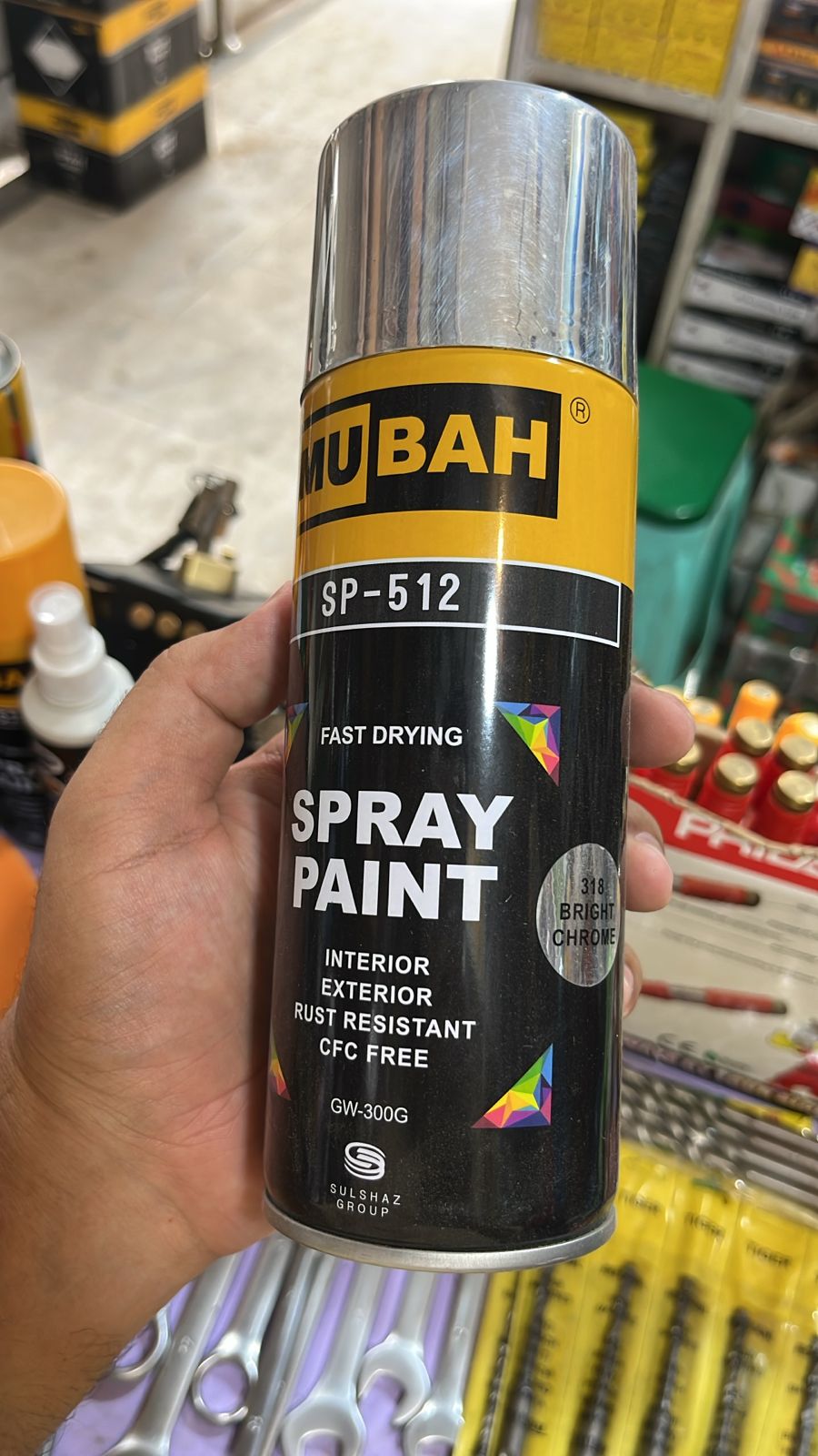 MUBAH Color Spray 300g – Quick-Dry, Fade-Resistant, Smooth Finish Color Spray for Vibrant Results