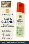 Puresofa | Sofa Cleaner Spray | Upholstery &amp; Fabric Safe | Deep Cleaning | Stain Remover | Fast Dry | Pleasant Scent | 150ml