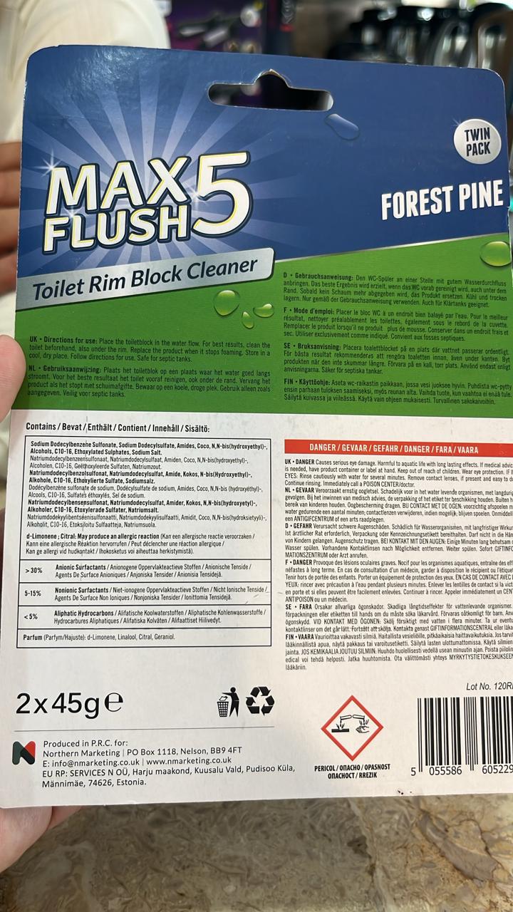 Toilet Rim Block Cleaner – Long-Lasting Freshness &amp; Powerful Cleaning for Your Toilet | Toilet Cleaner