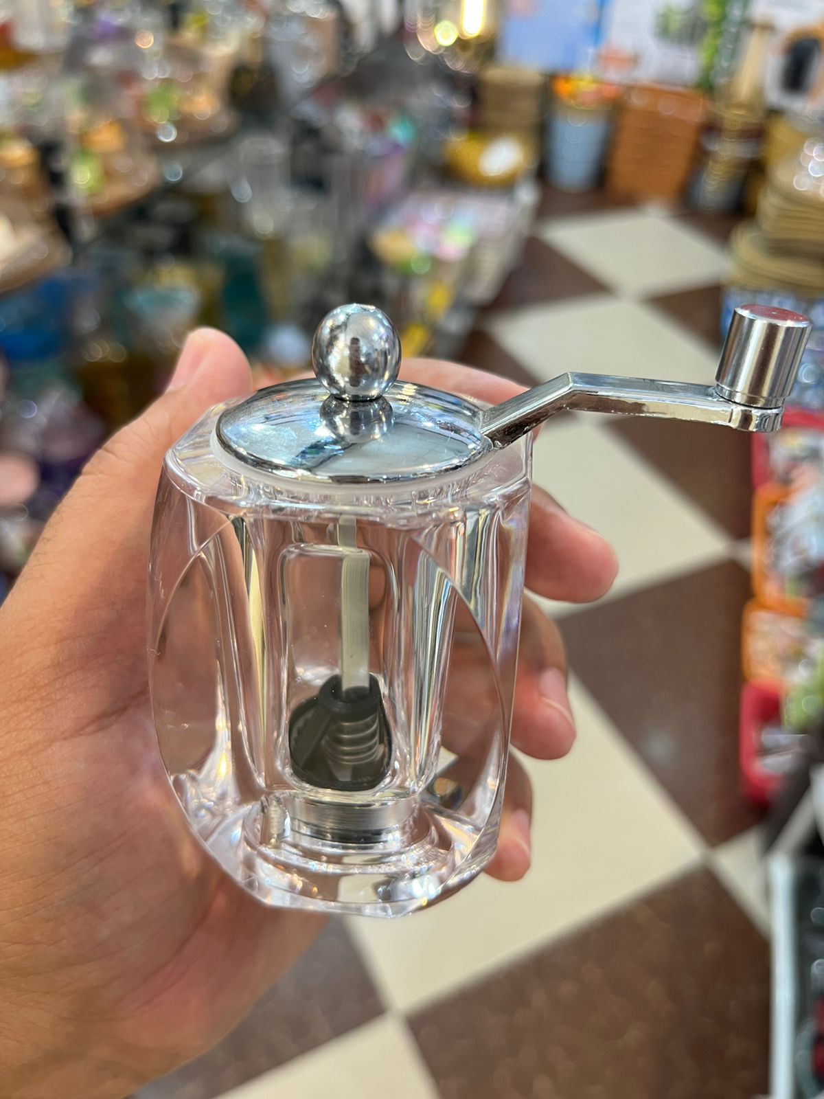 Saffron Grinder Simple | Portable Pepper Mill | Best Quality Pepper &amp; Saffron Grinder - Portable Grinder 