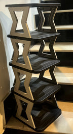 Shoe Rack High Quality - Unique X shaped Shoe Rack 5 floors - 5 Tier Shoe Rack - Without Box