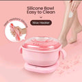 Portable Foldable 400ML Silicone Wax Warmer – Travel-Friendly Hair Removal Heater for Body &amp; Spa Use |Random Color