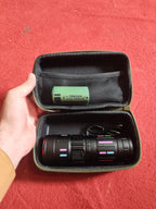 Tactical LED Flashlight Kit with Portable Green Hard Case – High-Powered, Rechargeable, Multi-Mode Light