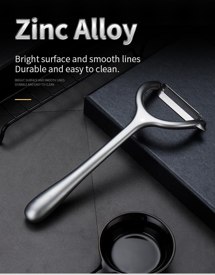 Stainless Steel Vegetable Peeler – Dual Blades for Effortless Peeling