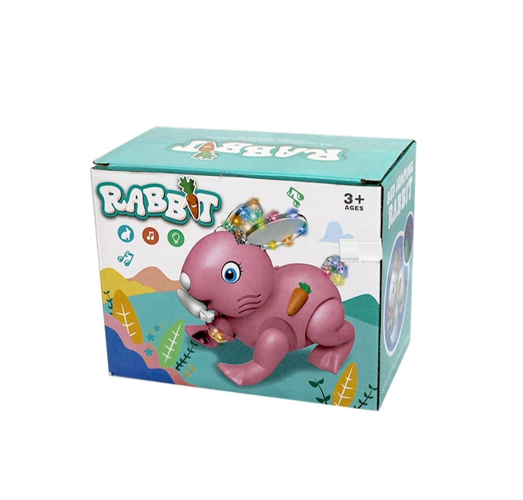 Electric Rabbit Toy for Kids – Light &amp; Sound, Educational &amp; Musical Play