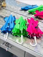 Small Kids Cartoon Umbrella – Multicolor, Random Shape &amp; Design, Lightweight &amp; Compact