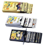 Pokemon Metal Cards Collection Box – 55 Cards per Pack | 3D Pokemon Trading Cards | Durable Metal Cards | Gold, Black &amp; Silver Color Options | Premium Collector’s Edition Gift Set