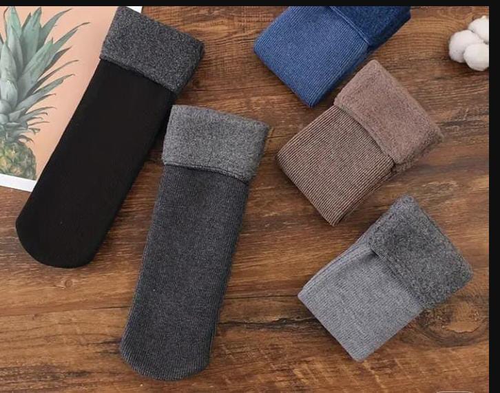 Pack of 1 Pair Unisex Ankle Socks – Warm, Cozy &amp; Comfortable Textured Design | Soft Polyester, All-Day Wear, Multiple Colors