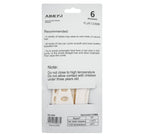 Aimeisi Multifunctional Hair Comb Set – 6 Pcs Durable Styling Combs for Medium to Long Hair