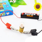 DIY Electrical Circuit Learning Set for Kids – Safe Educational Science Experiment Kit for Building Basic Circuits, Hands-On STEM Learning Toy for School Lab Projects and Home Experiments