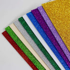 10PCS Glitter Foam Sheets – Premium A4 EVA Craft Adhesive Glitter Paper for DIY, Scrapbooking &amp; School Projects