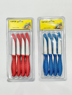 12Pcs Mini Stainless Steel Knife Set – Compact 14.5cm Carbon Steel Knives for Daily Cutting &amp; Chopping (Random color)