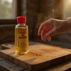 Wood Mineral Oil 100ml – Food Grade, Odorless Oil for Chopping Boards, Butcher Blocks &amp; Utensils – Protects &amp; Restores Wood