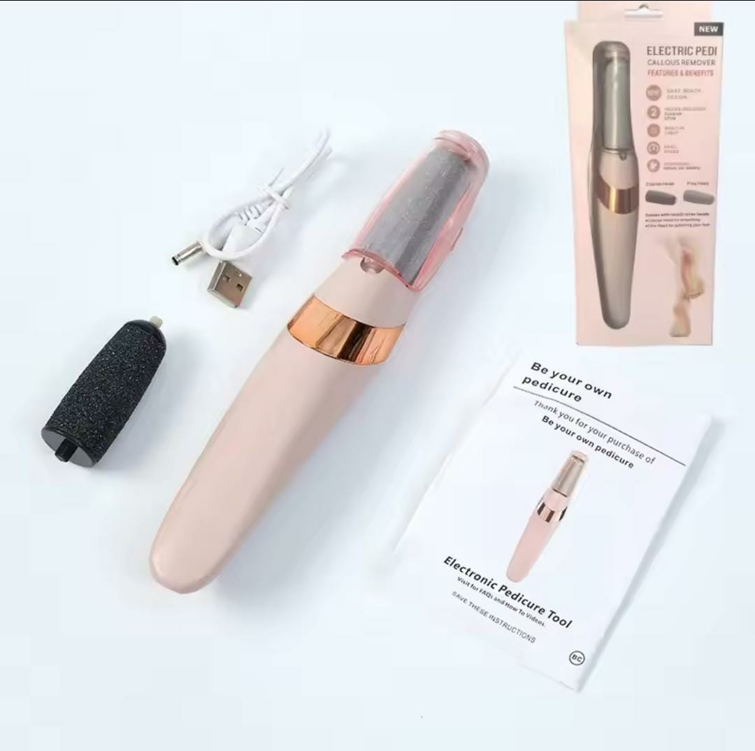 Rechargeable Electric Pedi Foot Filer – Effective Callus Remover for Soft, Smooth Feet