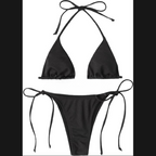 Women’s Bikini Set – Halter Neck Triangle Top &amp; Adjustable Side-Tie Bottom | Stylish Swimwear for Beach &amp; Pool