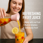 1400ml Hard Glass Water Jug with Lid – Heat-Resistant Pitcher for Water, Juice, Iced Tea, Milk &amp; Beverages