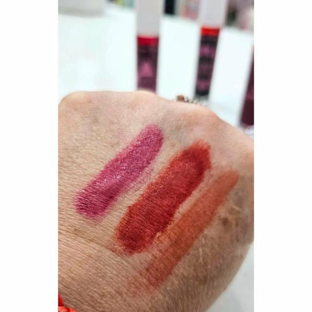 Dragon Ranee Matte Lipstick Pack of 3 – Waterproof Lip &amp; Cheek Tint Set for Girls, Long-Lasting Multicolor Matte Finish