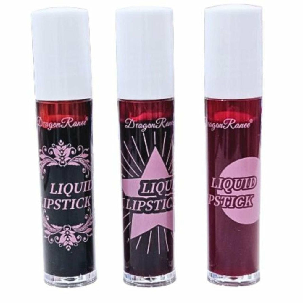 Dragon Ranee Matte Lipstick Pack of 3 – Waterproof Lip &amp; Cheek Tint Set for Girls, Long-Lasting Multicolor Matte Finish