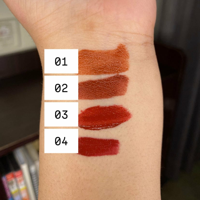 Kaqili Soft Mist Lipgloss – Velour Air Lip Glaze, Lightweight Matte Finish, Long-Lasting Hydration &amp; Smooth Texture – Shades 1, 2, 3, 4