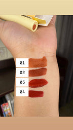 Kaqili Soft Mist Lipgloss – Velour Air Lip Glaze, Lightweight Matte Finish, Long-Lasting Hydration &amp; Smooth Texture – Shades 1, 2, 3, 4