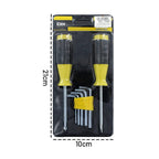 Tool Kit – 2 Disassemblers &amp; 5 Allen Keys | Compact Hand Toolkit for DIY &amp; Repairs