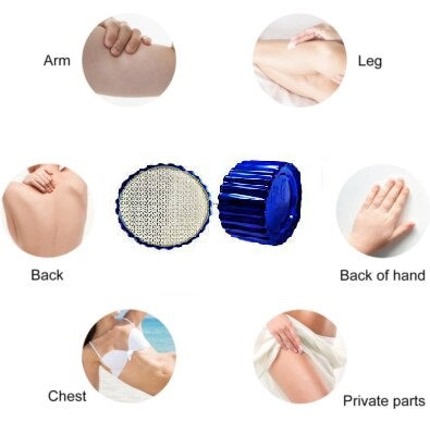 Hair Removal Tool – Quick &amp; Easy Epilator for Smooth Skin, Portable &amp; Painless Electric Hair Remover for Face, Arms, Legs &amp; Body, Gentle Exfoliation &amp; Long-Lasting Results