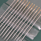 Multi-Size Stainless Steel Darning Sewing Needles – Side Opening Hand Sewing Tools for Household Use
