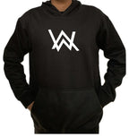New Summer Collection Full Black Hoodie with WA Print for Men and Boys – Comfortable, Fashionable &amp; Casual Wear