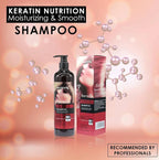 Wellice Hair Salon Keratin Essence and Collagen Shampoo - 800g