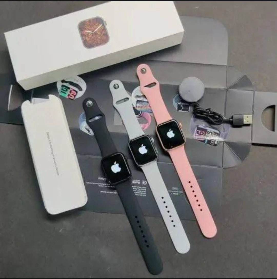 Apple logo series 9 Smart Watch- With 2 Straps - Premium Quality Apple Logo Smart Watch With 49mm Big Display(random color )