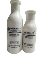 Becute Skin Polish Set – Bleach Powder &amp; Facial Blonde Activator for Radiant and Even Skin Tone