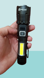 RL-2308 High-Power Rechargeable LED Flashlight – Long Range, Durable &amp; Energy Efficient