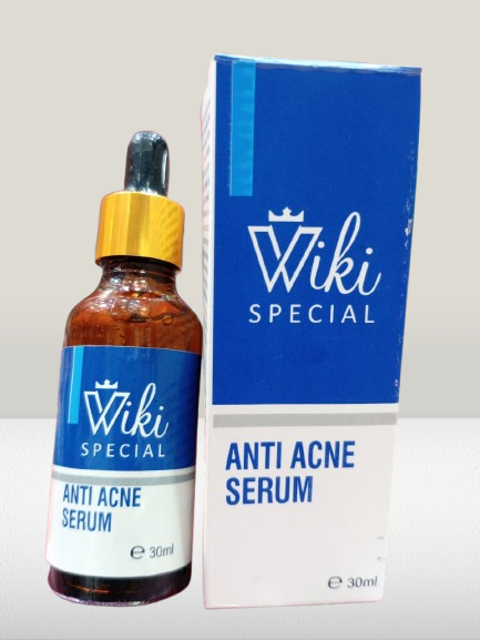 Wiki Special Anti Acne Serum – 30ml | Clears Acne, Soothes Skin &amp; Fights Blemishes