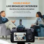 ULTIMATE K35 Professional Vlogging High Quality Collar Wireless Microphone