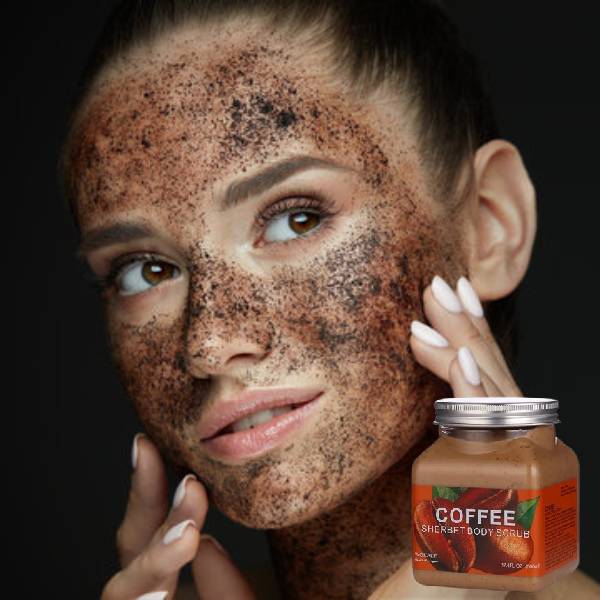 Pack Of 02 | WOKALI Coffee Sherbet Body Scrub 350ml-WKL692 - Exfoliating &amp; Hydrating Coffee Scrub