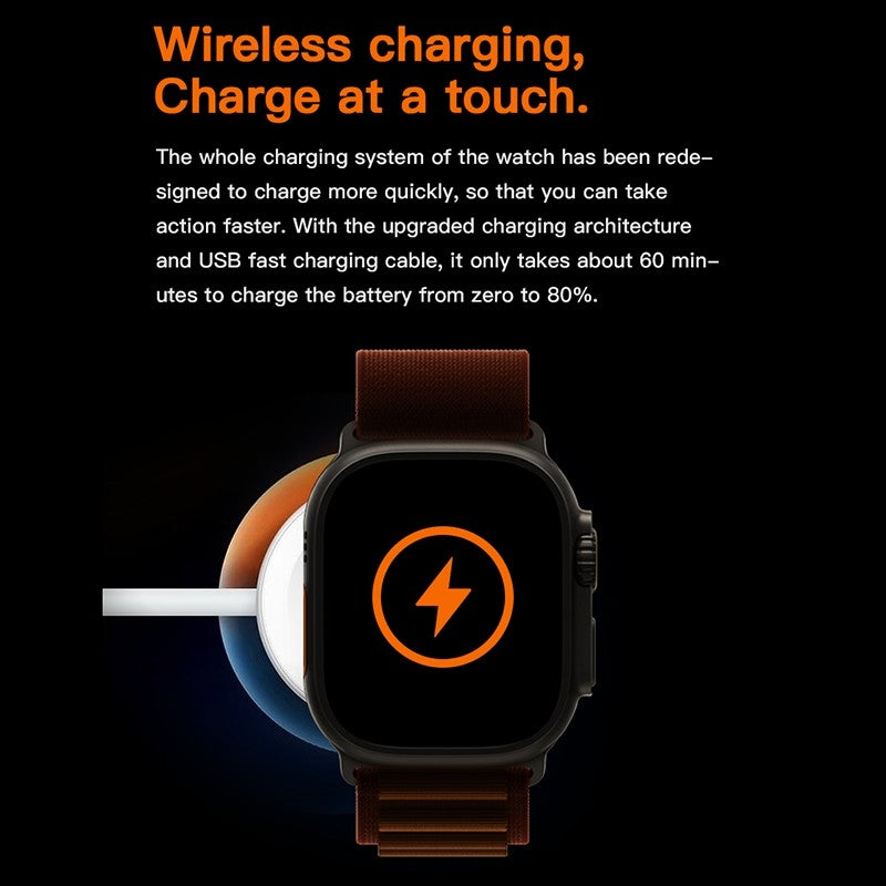 T800 Ultra 2 Bluetoth Smart Watch (Random Colour)
