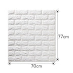 Waterproof Wall Sheet 70×77cm – Self-Adhesive Wallpaper for Room & Office Décor