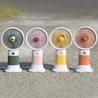 Mini Fan Multifunctional Cool Summer Fruit Cartoon Handheld Mini Fan(random color )
