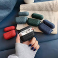 Silicone Breathable Braided Case Cover – Soft TPU Protective Charging Case (Random Color)