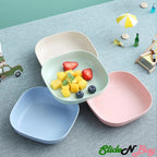 10pcs Kitchen Plate & Dumpling Maker Set – Food Grade, Multi-Use, Random Colors