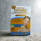 66 Pcs Skin Tag Remover Patch for Face and Body Painless Mole and Wart Removal Treatment