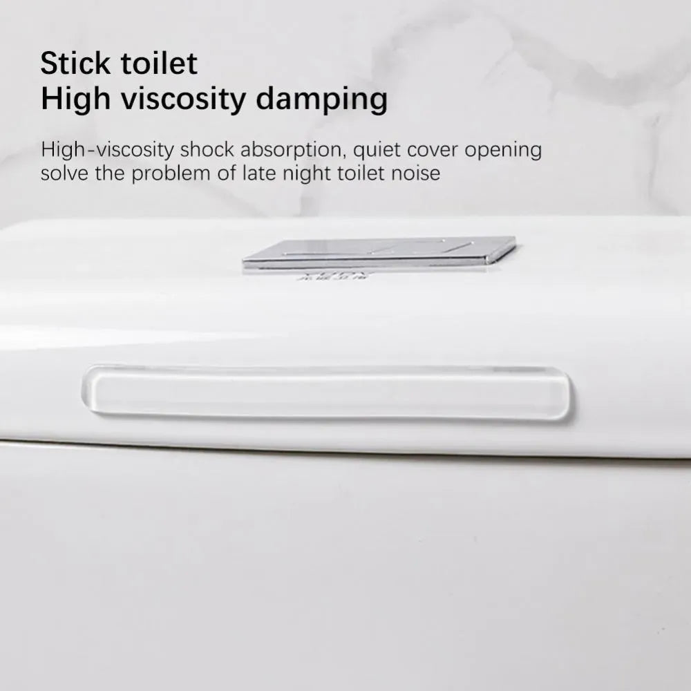 Pack of 10 Anti-Collision Door Stickers – Silicone Wall Protectors, Perforation-Free, Non-Marking, Mute Buffer Strips for Home & Furniture Safety