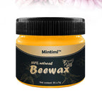 Mintiml Natural Beewax Wood Polish | Multi‑Purpose Furniture Care | Restores & Protects