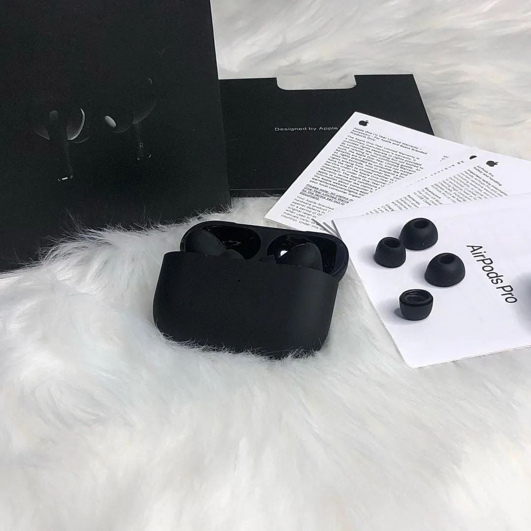 Airpods Pro 2 Noise Reduction Wireless Earbuds - Airpods Pro 2 with ANC | Airpods For Android &amp; IOS  | Wireless Charging Airpods - Black
